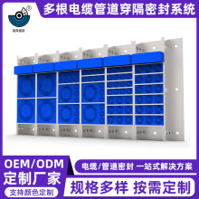 多根電纜管道穿隔密封系統 工廠批發電纜通信管廊橡塑預埋件