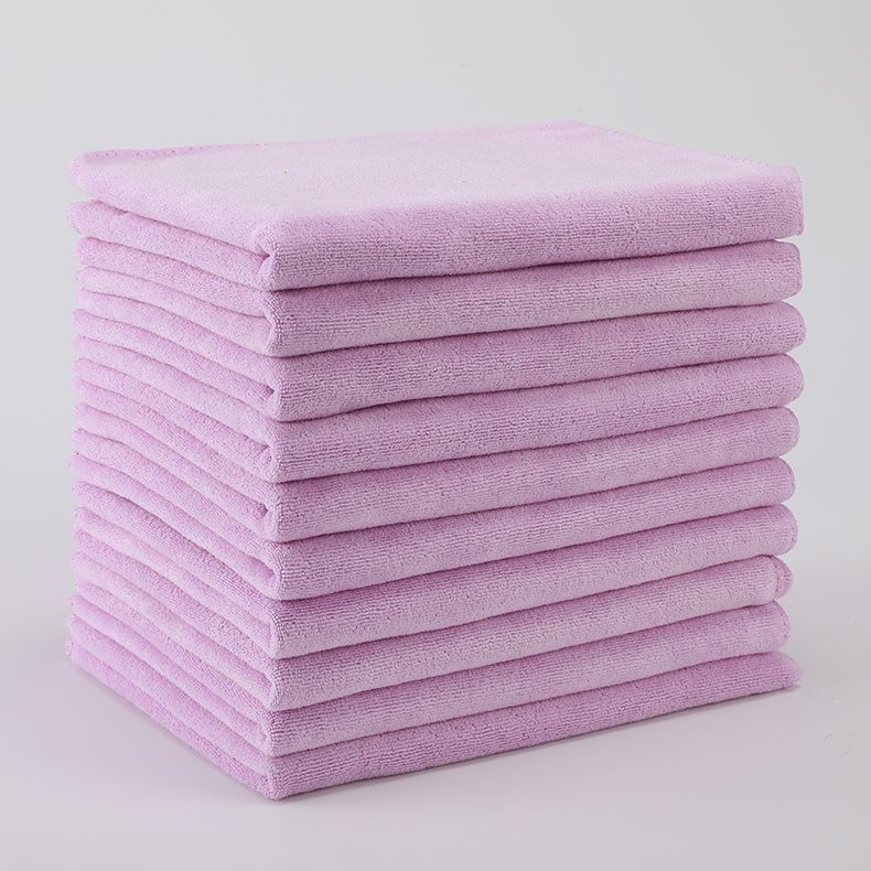 Los fabricantes de toallas de peluquería venden al por mayor toallas de limpieza de belleza suaves y absorbentes de agua que no son fáciles de perder image 15