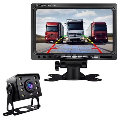 Car display: rear view camera harvester