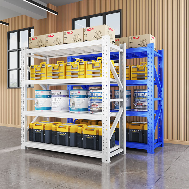 Estantes de almacenamiento de múltiples especificaciones de estantes de supermercado de snack estantes de entrega de estantes pesados estantes de almacenamiento multicapa