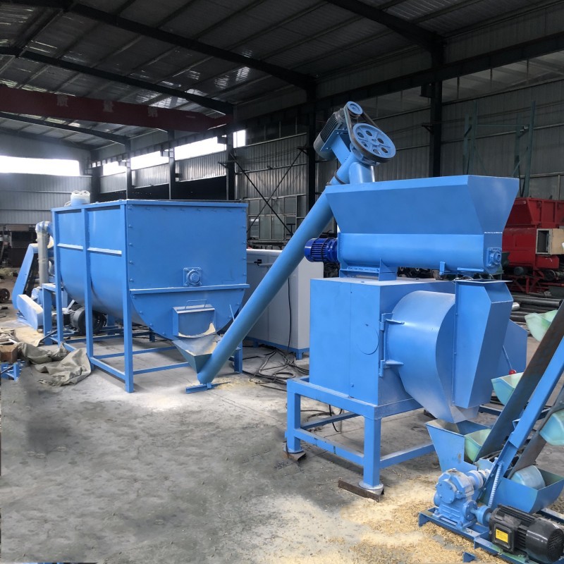 鱼饲料颗粒机 木屑造粒机 饲料膨化机 狗粮猫粮生产线泰丰外贸出