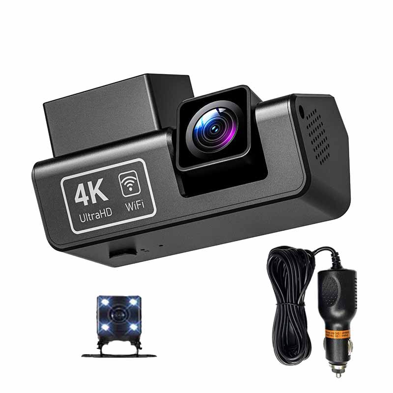 Lutan – New Screenless Dash Driving recorder - front-lens-rear-lens-wifi-interconnection