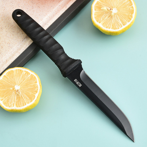 Fighting boat handle meat knife—special for outdoor camping; meat-eating knife, bone-removing knife, hand-held meat-cutting knife, meat-slicing knife, fruit knife.