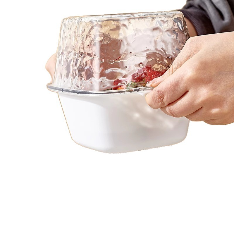 二層の厚みのあるドーパミン洗浄フルーツ排水バスケット家庭用新しいリビングルームの水バスケット絶妙で絶妙な小さなフルーツプレート|undefined