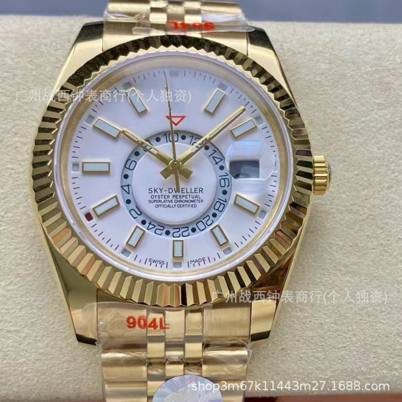 Laojia Zong Aerospace Walker Watch Men's Business Fully Automatic Mechanical Watch Station West Watch Manufacturer Supply Wholesale