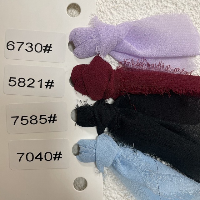 Rallado gasa deshilachado gasa decoración de la boda tarjeta de felicitación embalaje de la flor 4CMX5 yardas deshilachadas ramo de la cinta