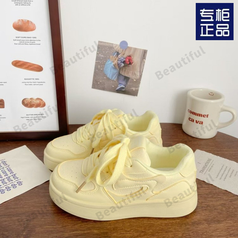 Thick-Soled White Shoes for Women 2025 Summer and Autum New Versatile Shoes Trendy Shoes Niche Student Sports and Leisure Sneakers Thick-Soled White Shoes for Women 2025 Summer and Autum New Versatile Shoes Trendy Shoes Niche Student Sports and Leisure Sneakers