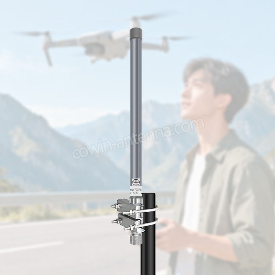 400*20MM 8dBi 7737-8237MHz 室外全向玻璃钢天线