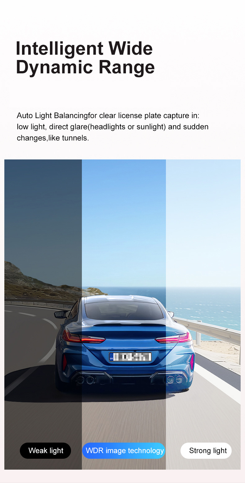 Cross-Border New Product Driving Recorder Hd 4K Front and Rear Dual Recording Mobile Phone Interconnection Gps Driving Track Car 5Gwifi