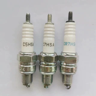 C7HSA4冲程摩托车火花塞70/80/90/110踏板车火花塞4429沙滩车火咀