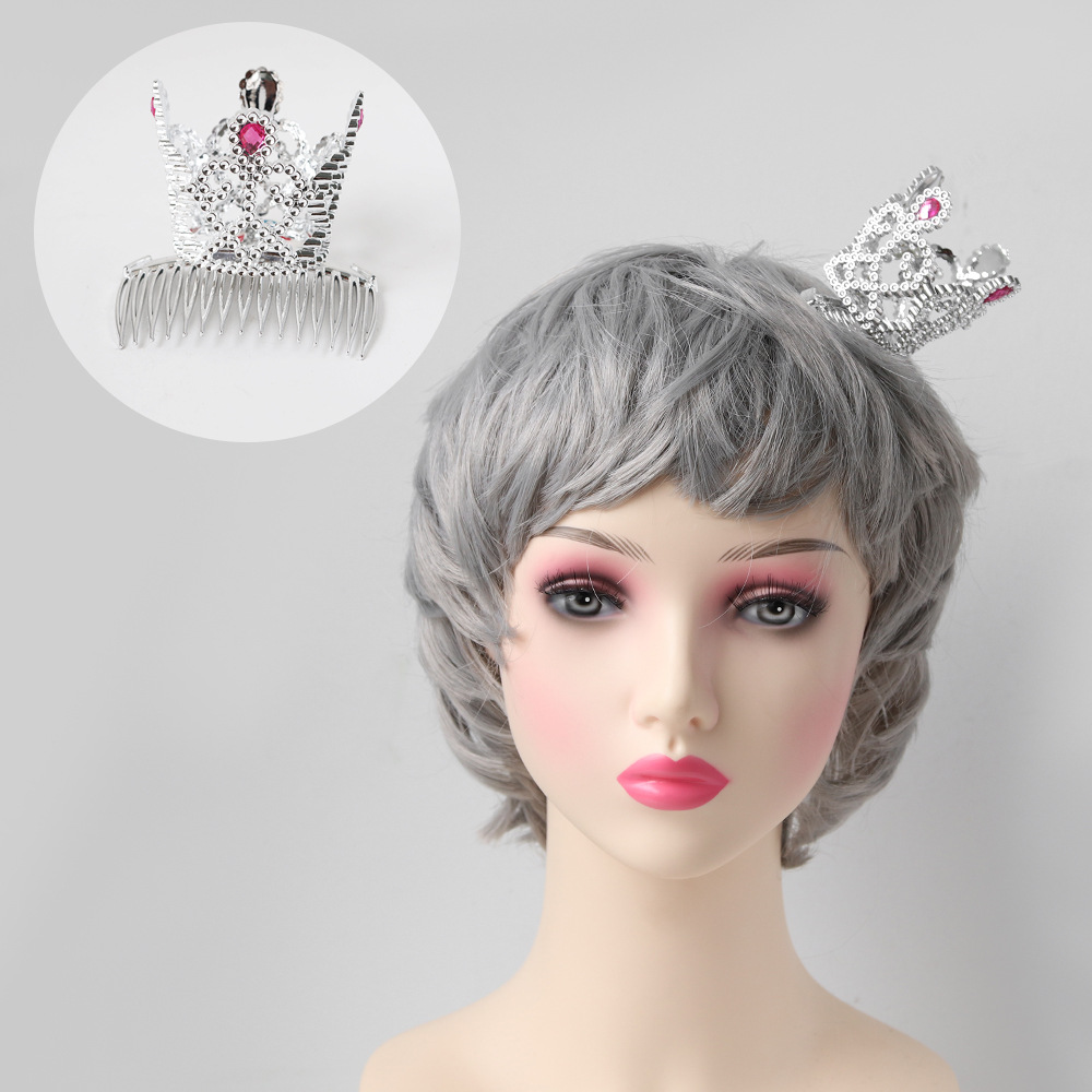 Disfraz de Rey para Halloween, Cetro para Fiesta Infantil, Accesorios para Fiesta de Cumpleaños, Tocado Retro para Fiesta de Disfraces