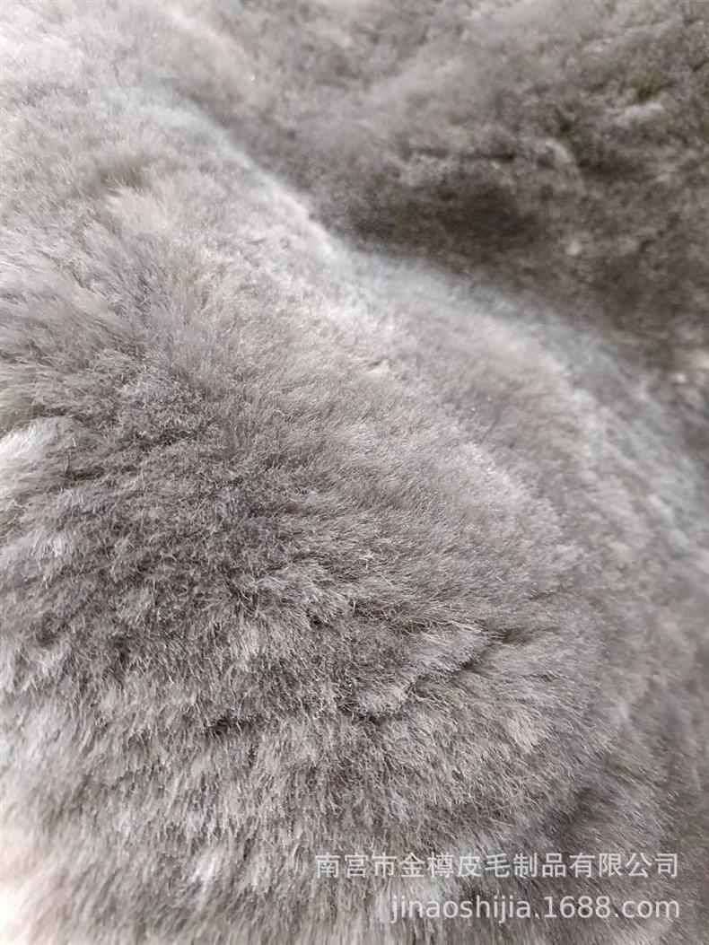 Car Short Wool Sheepskin Washable Universal Seat Cushion Chair Cushion for Front and Passenger Single Seat Cushion Fur Integrated Pure Wool