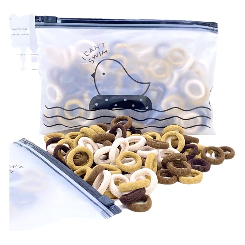 Corea del Sur lazo de pelo banda de goma banda de pelo lindo cuerda de pelo accesorios para el cabello no lastiman el pelo niñas bebé niño pequeña banda de goma cuerda de pelo