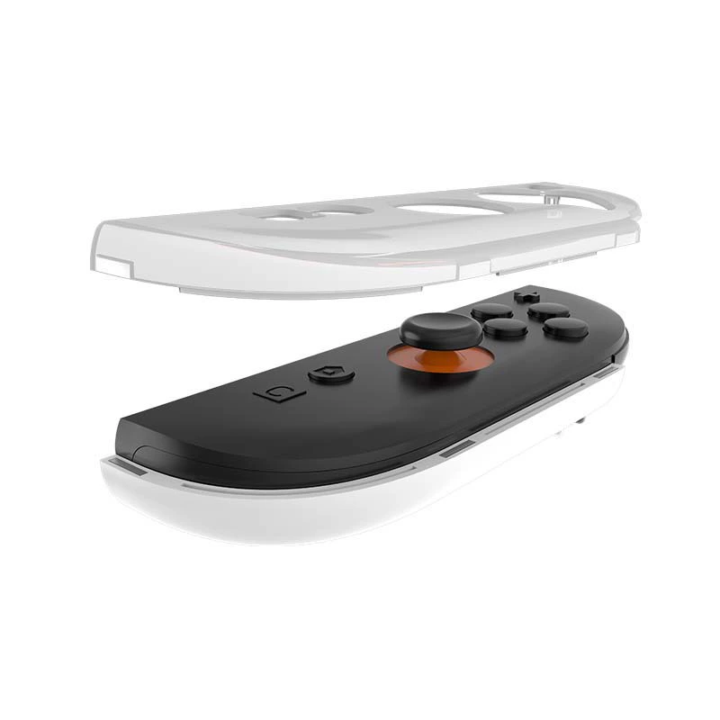 Кристаллическая оболочка для левой и правой рукояти Switch2 поколения, маленькая ручка, разделенная магнитная всасывающая PC защитная чехол прозрачная оболочка