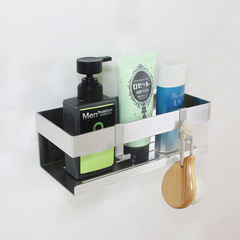 Wall-mounted bathroom storage rack stainless steel storage rack no punching bathroom storage rack bathroom bathroom basket