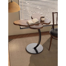 中古风边几沙发侧边柜客厅家用小茶几艺术感阳台茶桌子卧室床头柜