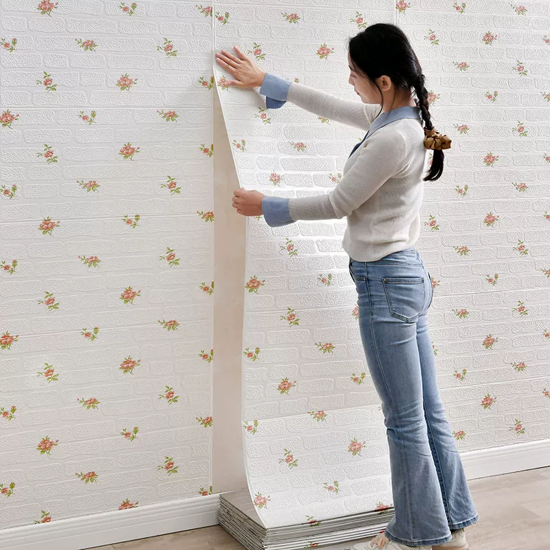 3D самоклеящиеся панели для декоративной стены, 35×38.5 см или 70×77 см, кирпичный и декоративный узор, на заказ