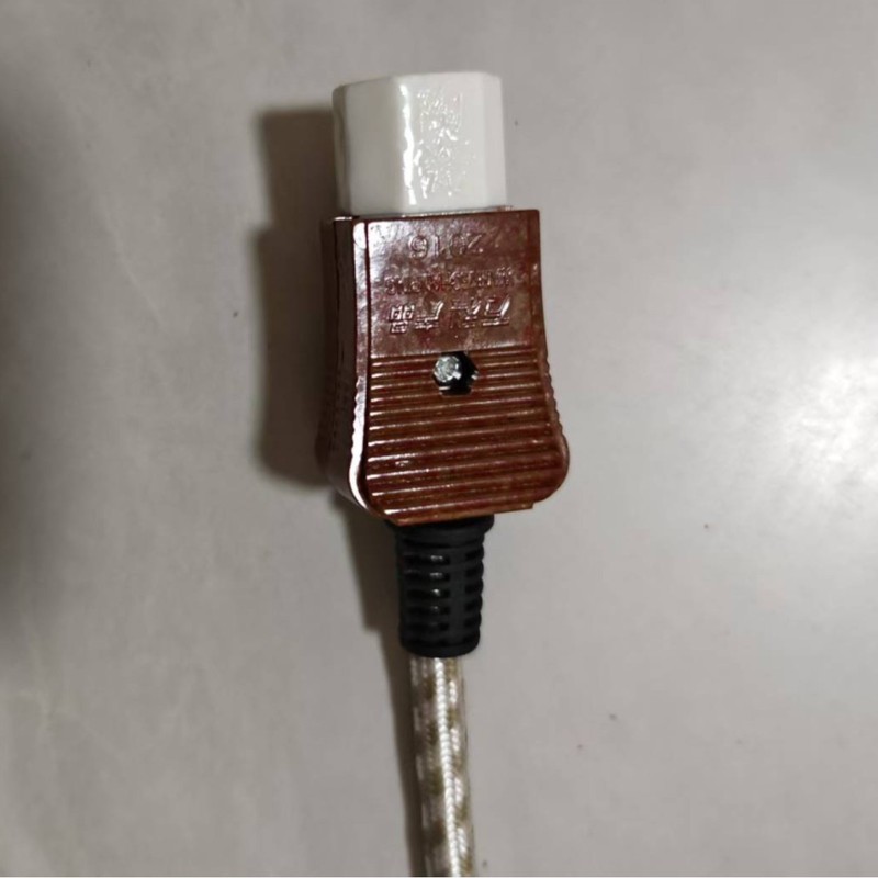 新しい電気ポット電源コード純銅ハイパワー三穴セラミックヘッド多目的ポット電気ポット中華鍋ケトルコード|undefined