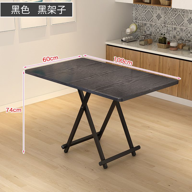 Mesa de comedor retráctil de casa de alquiler pequeña simple y portátil mesa de negociación doméstica multifuncional económica mesa plegable image 29