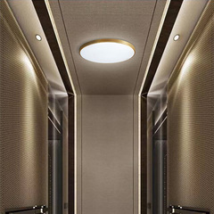 LED ultra-thin round waterproof ceiling light for bathroom, toilet, balcony, bedroom, kitchen and dining room, hallway and corridor lighting