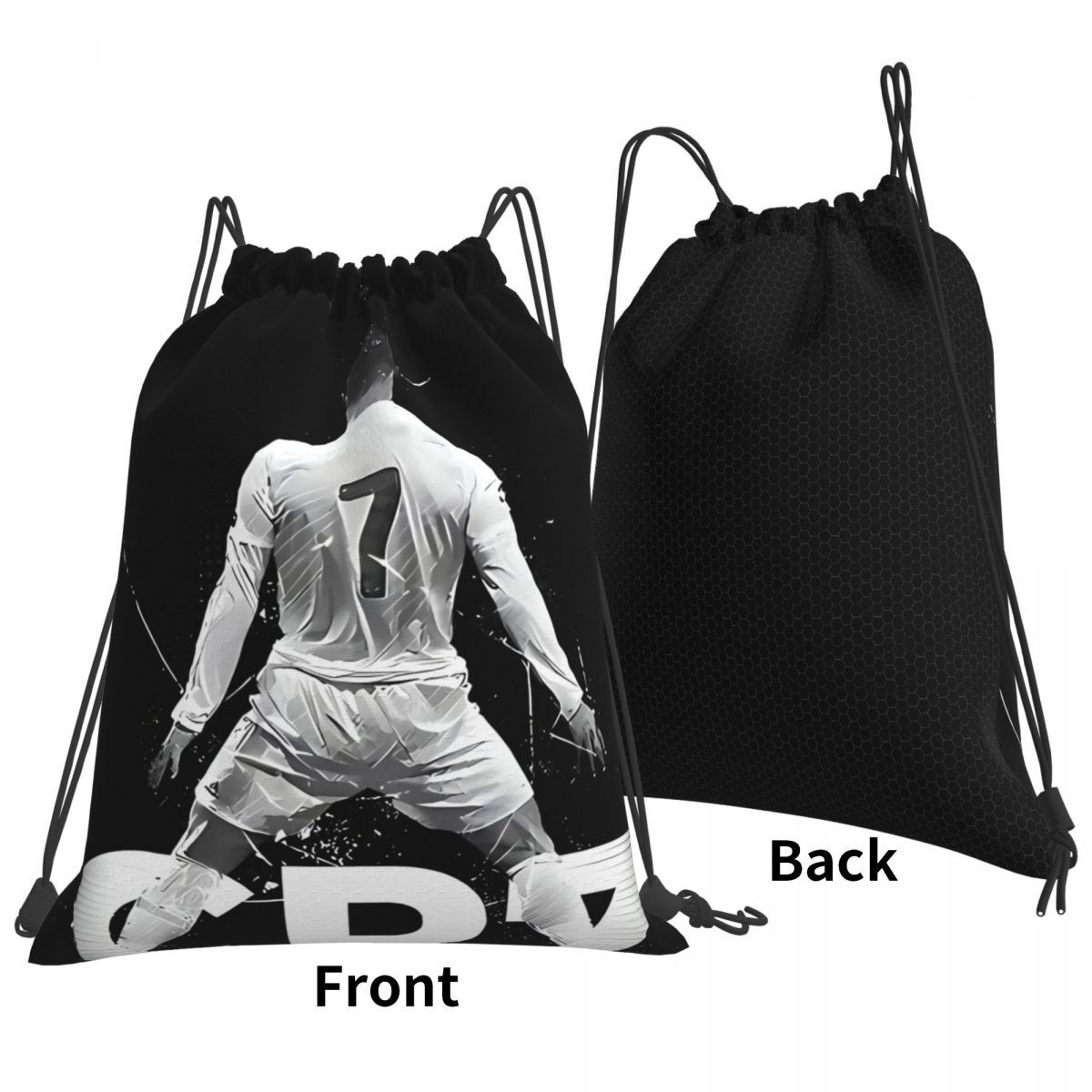 Mochila de baloncesto bolsas de fútbol de fábrica en stock, mochila de regalo para actividades de apertura, logotipo de impresión publicitaria