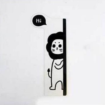 사자 왼쪽 스티커