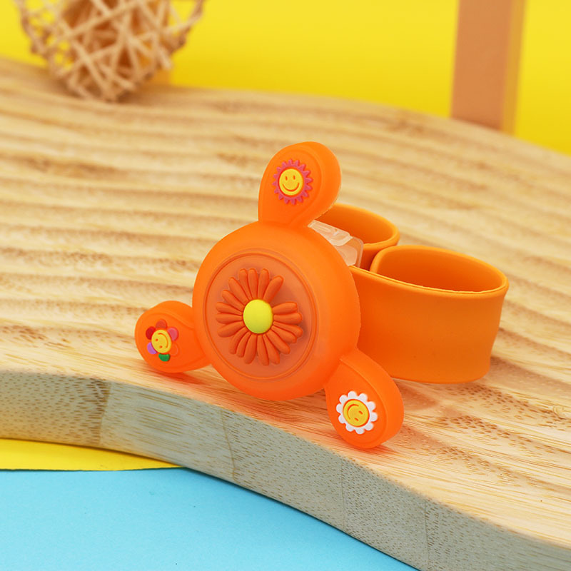 Pulsera de aceite esencial de planta coreana, pulsera de reloj, anillo de papa, giroscopio giratorio para niños, brazalete para niños