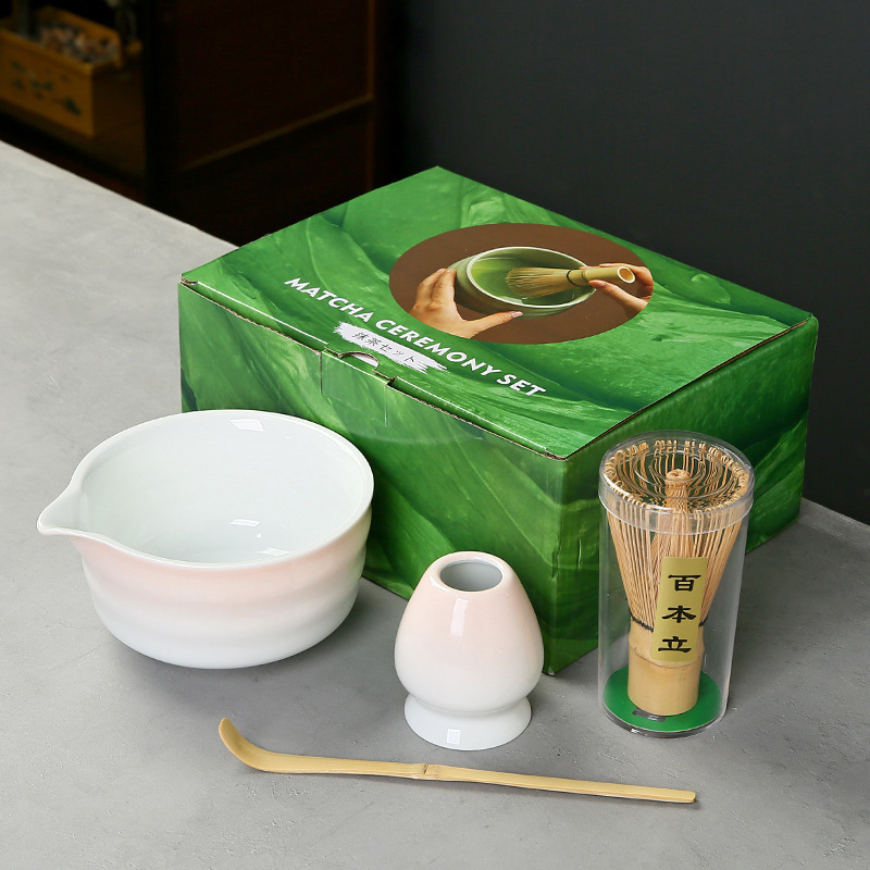 抹茶茶碗日本式抹茶宋代点茶道具陶磁器茶碗カップミキサー抹茶ブラシ茶コップセット|undefined