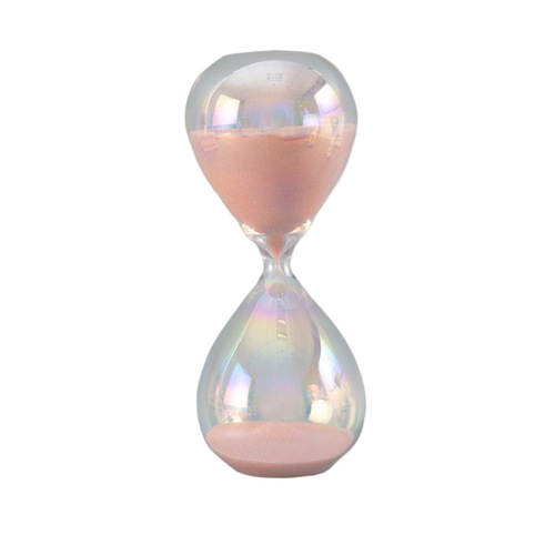 Stylish Hourglass Timer 30 Minutes Home Desk Decor Graduation Valentine's Day Birthday Gift Business Travel Gift