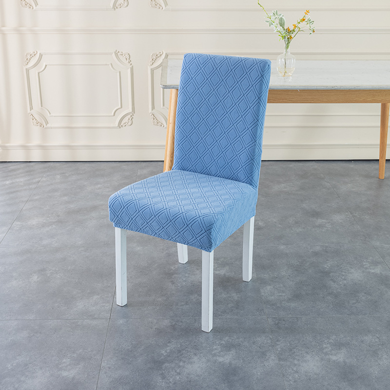 Four Seasons universal cubierta de la silla de comedor simple moderno elástico todo incluido cubierta de la silla engrosada taburete cubierta de la silla anti-gato cero