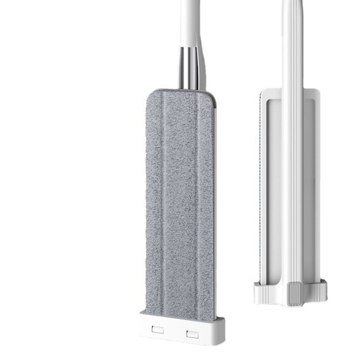 Bulk Large Reversible Automatic Hand-Free Flat Mop Household Water Absorbent Lazy Person Floor Cleaning Magic Mop Sponge Duster