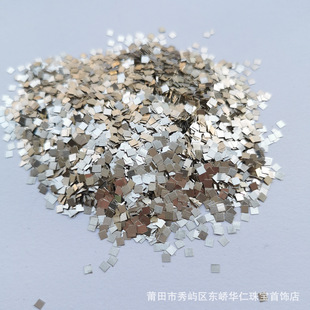 High Content Silver Welding Sheet 2Mm*2Mm Silver Fiber Silver-Based Solder 65%70%75% Silver Welding Rod Jewelry Welding Material