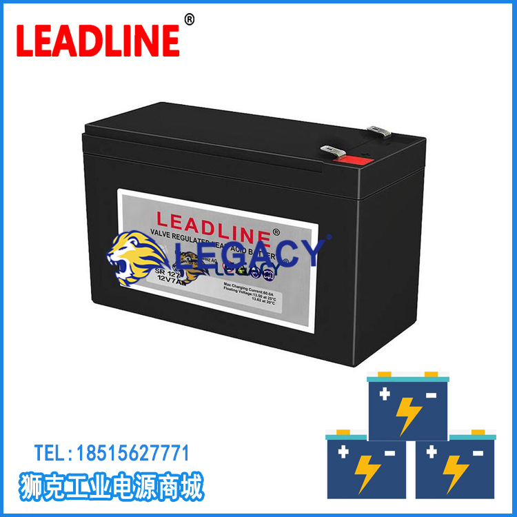 （LEADLINE）蓄电池SR12-9消防设备、应急电源电池12V9AH