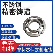 304不锈钢自动榨汁机五金配件铸造 小家电配件毛坯五金铸件加工件