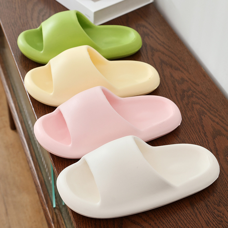 Puff Sandals with Cream-Colored Ins-Style Soft Padding, High Rebound Cushioning, Silent and Comfortable, Do Not Disturb Sleep at Night, Bedroom Slippers for Couples Puff Sandals with Cream-Colored Ins-Style Soft Padding, High Rebound Cushioning, Silent and Comfortable, Do Not Disturb Sleep at Night, Bedroom Slippers for Couples
