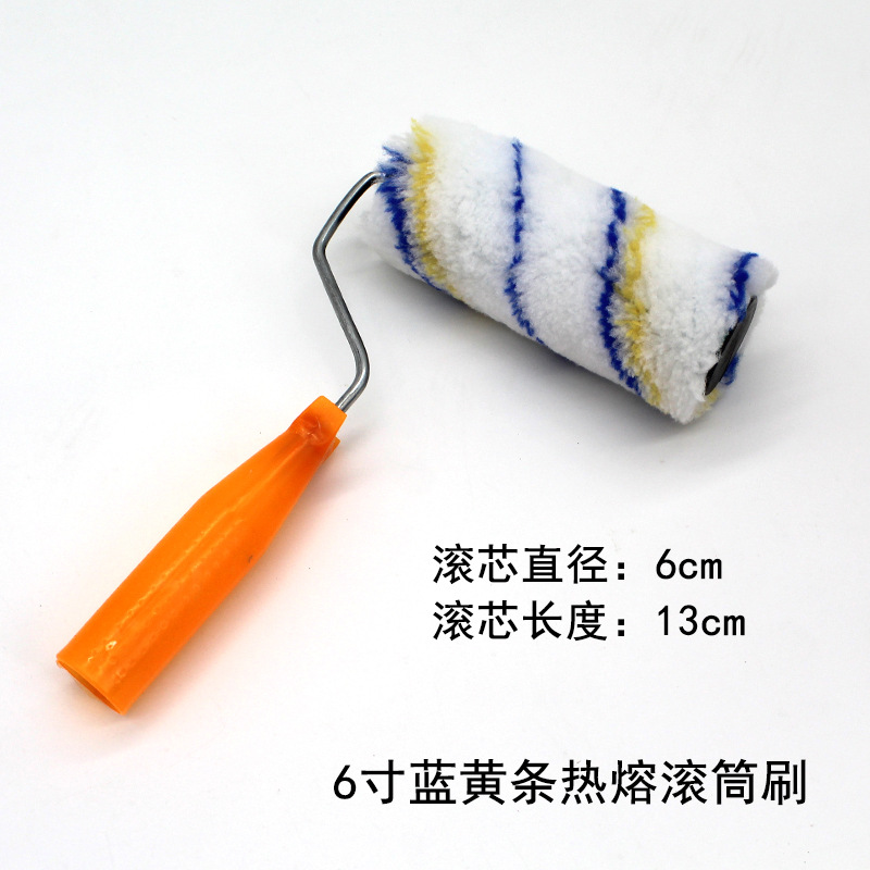 Cepillo de rodillo de pintura directa de fábrica de 9 pulgadas sin ángulo muerto de 4 pulgadas mini cepillo de herramientas al por mayor para uso industrial de pintura de látex doméstica