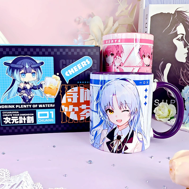 Душа ангела Angelbeats Аниме Тонгрен, окружение Накамура Юки Хуа Типинхуа керамическая чашка, кружка Марк