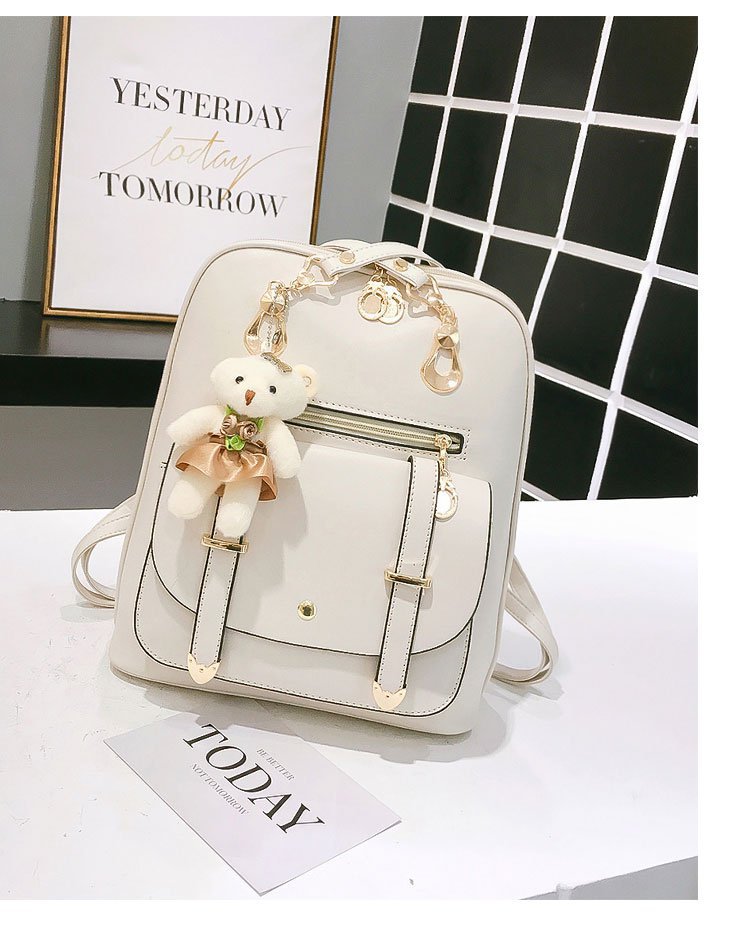 New style backpacks for women, fresh and cute student fashion and casual Korean-style women's bags, cross-border one-piece shipping worldwide undefined