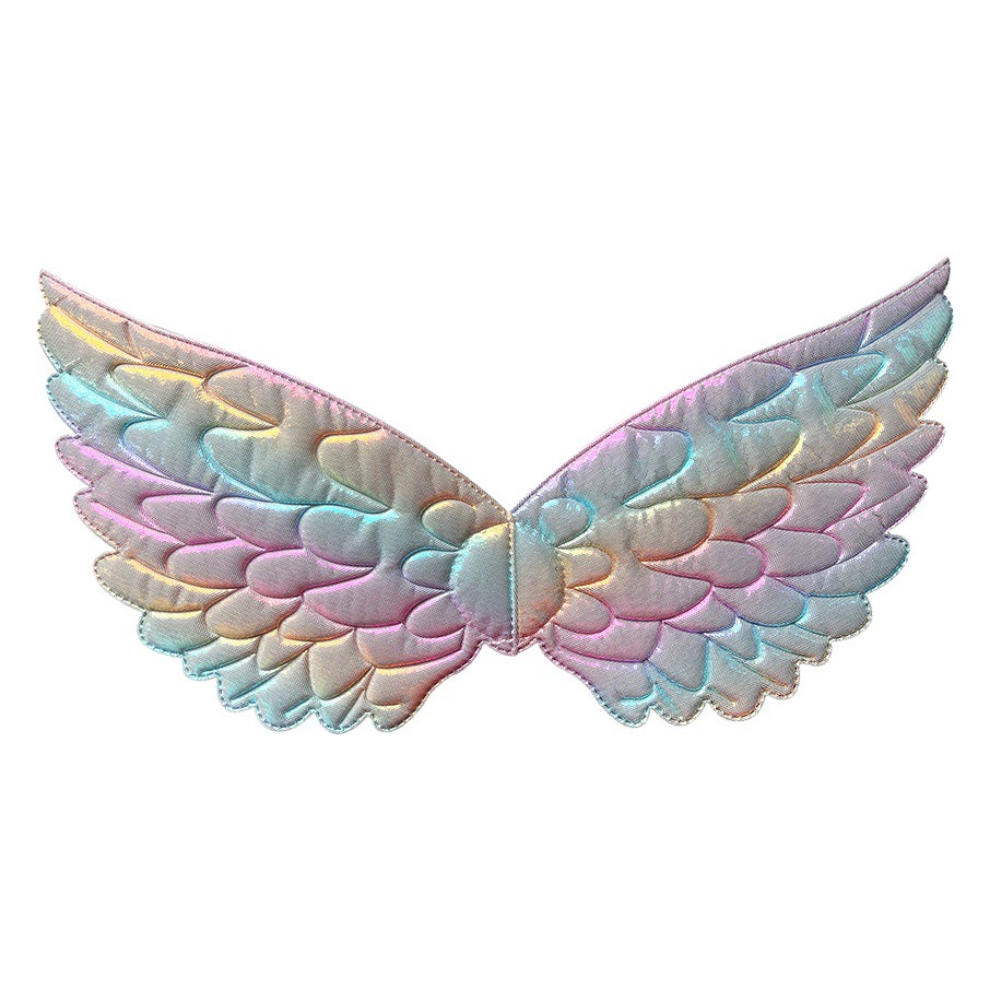 Европейские и американские сетчатые крылья ангела золотые перья крылья