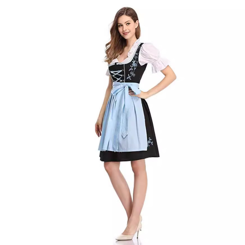 Beer Festival Bavarian National Girl Traditional Beer Costume Exhibition Promotional Party Dress Dress Beer Festival Bavarian National Girl Traditional Beer Costume Exhibition Promotional Party Dress Dress