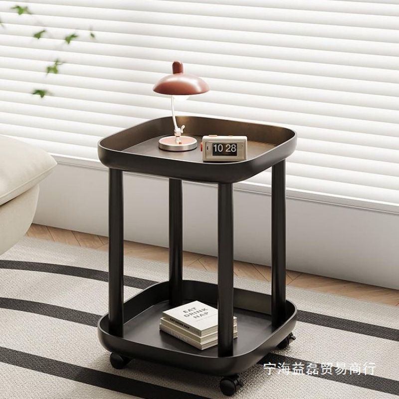 Sofa Side Table, Mobile Coffee Table, Bedroom Table, Mini Table, Bedside Shelf, Small Wholesale
