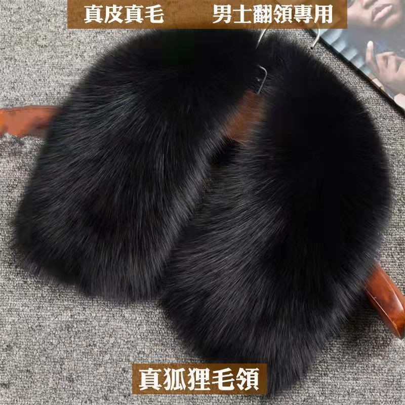 冬季圣诞手工白色披风斗篷帽子毛婚礼狐狸毛条批发真毛领皮草领