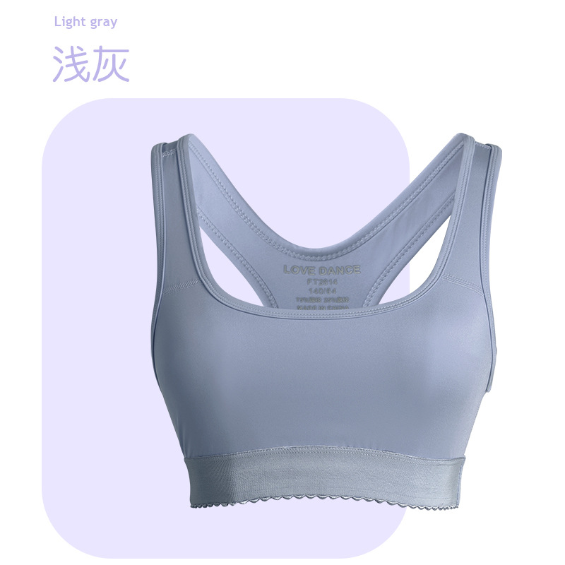 Desarrollo DE LOS NIÑOS sujetador de las niñas delgada transpirable de secado rápido Chaleco de deportes tubo superior de nylon mujer estudiante ropa interior