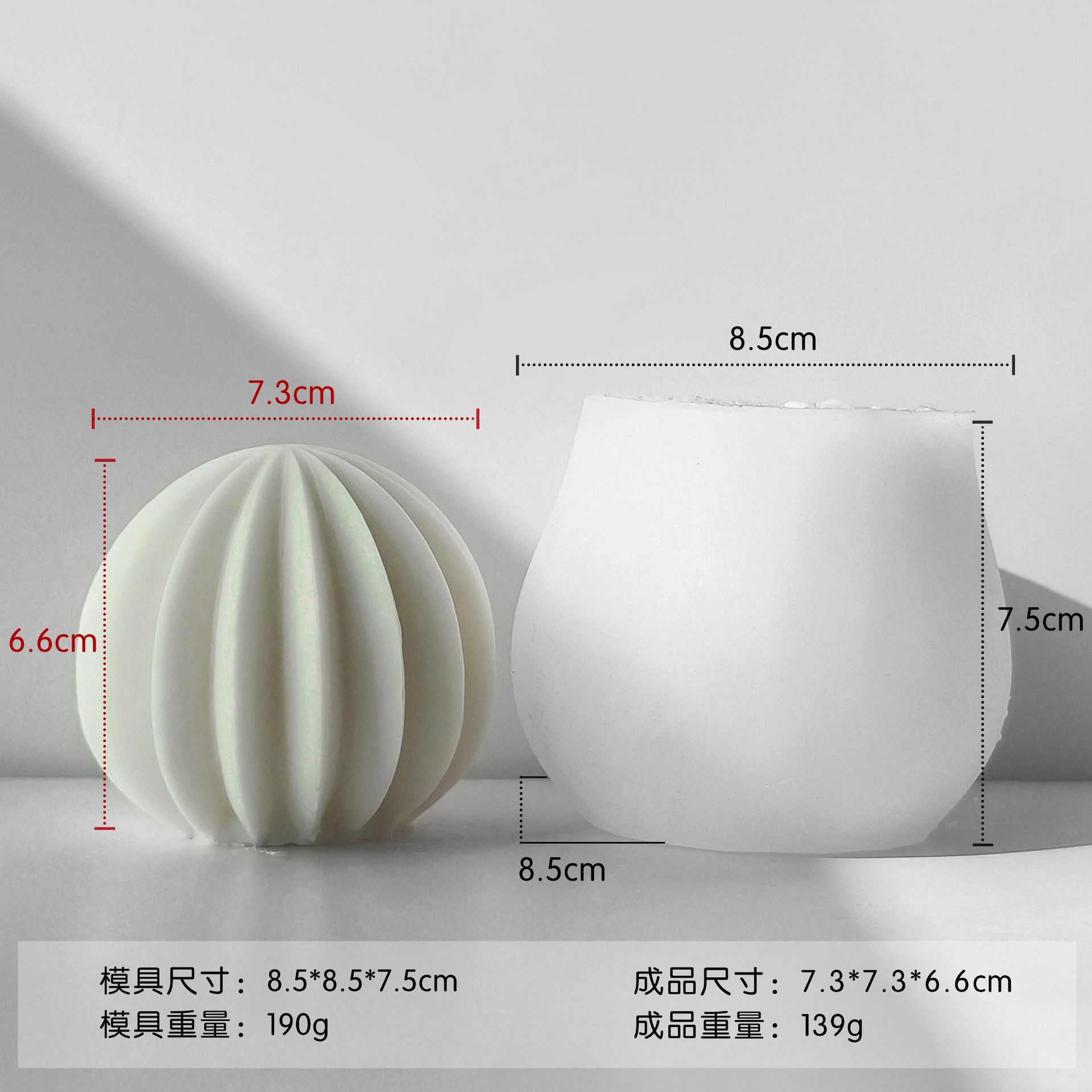 En stock en forma de pera aromaterapia vela molde de silicona DIY botella en forma de jabón hecho a mano herramienta abrasiva molde para hornear en forma de abanico