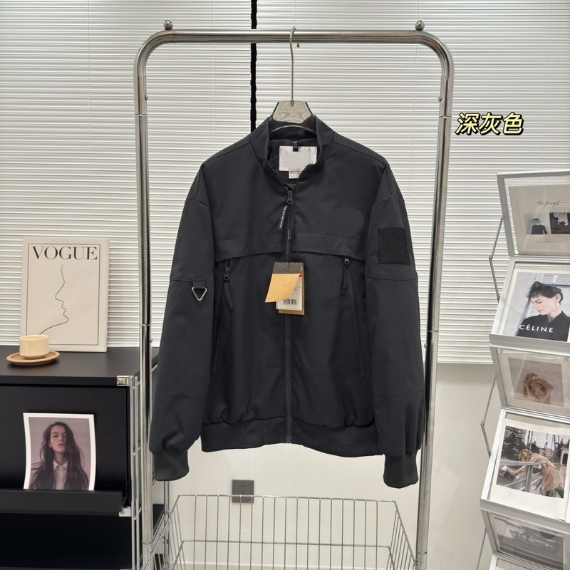 bh6205秋季男女情侣款户外运动防风北方面经典机能棒球服夹克外套|undefined