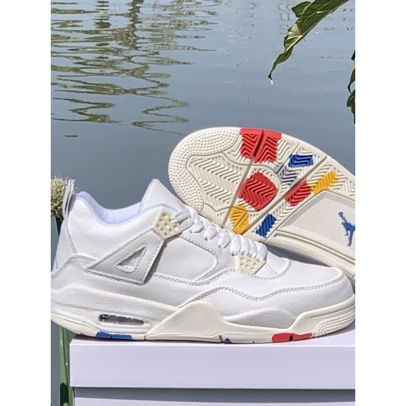 Putian Shoes Pure Original Aj4 Trendy White Yellow Electroplated Olive Green Uv Black Dark Blue White Red Black Joe 4 Basketball Shoes Putian Shoes Pure Original Aj4 Trendy White Yellow Electroplated Olive Green Uv Black Dark Blue White Red Black Joe 4 Basketball Shoes