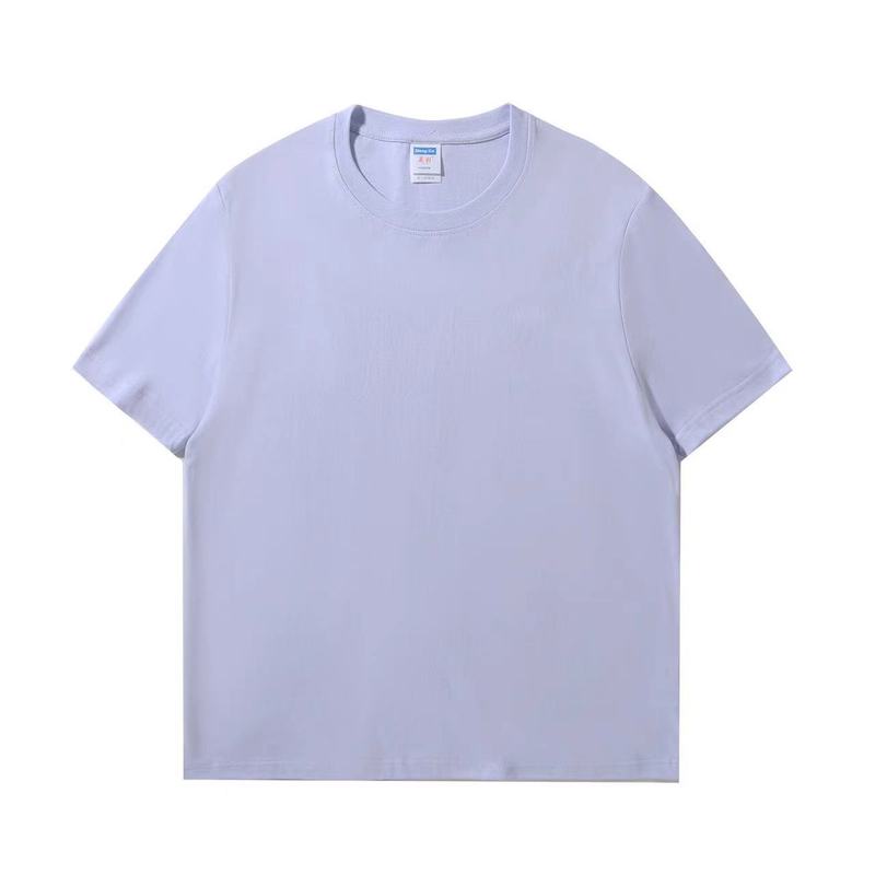 ヨーロッパ純綿 Tシャツレディース夏新疆長繊維綿半袖レディース Tシャツルーズカップルシャツ右肩ルーズラウンドネックホワイト Tシャツ|undefined