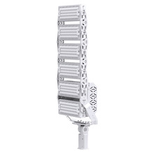 高端鳍片模组LED路灯头720W大功率道路灯停车场照明灯高杆灯