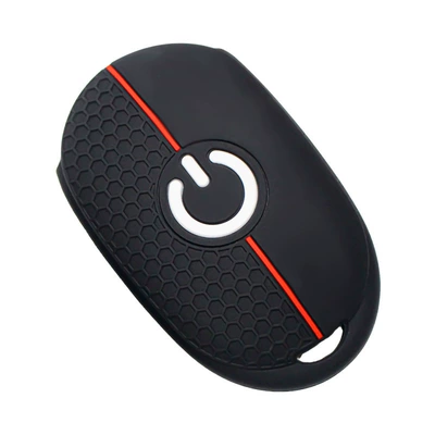 for Fiat 500E silicone car: Static Rod/Key Bag