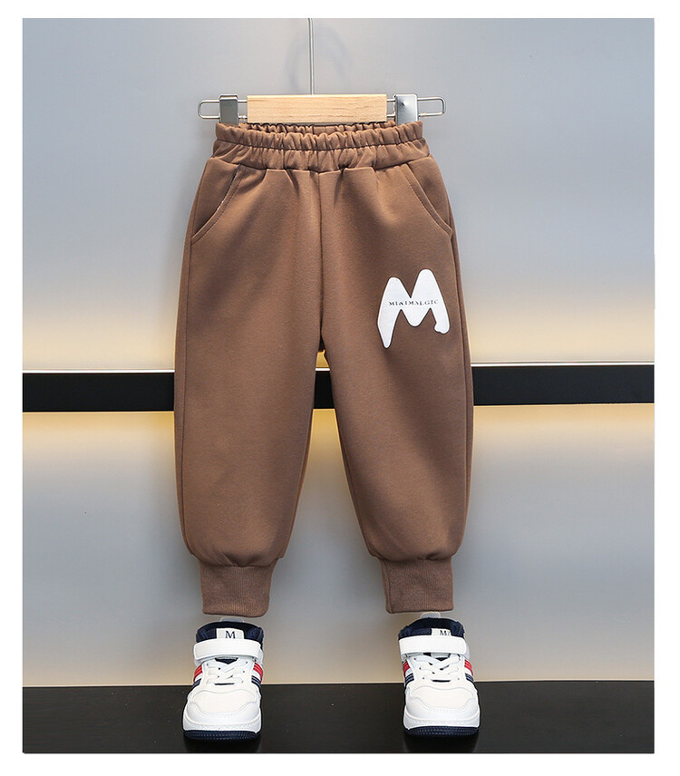 Meninos m 2023 e outono novas crianças casual camisola de duas peças conjunto bebê pulôver roupas primavera_voghion.com